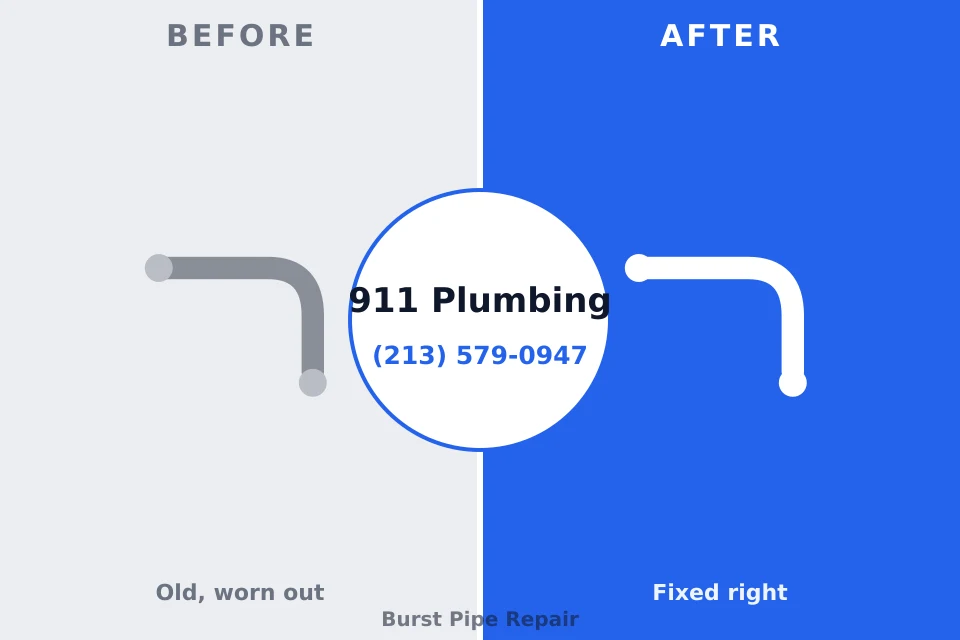 Before and after: plumbing company Imperial, NE